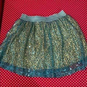 Piper sequin two tone skort